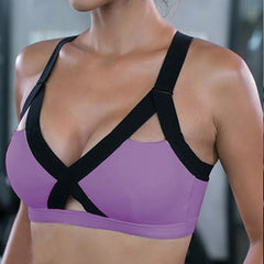 Sexy sports bra underwear women summer new cross elastic yoga movement