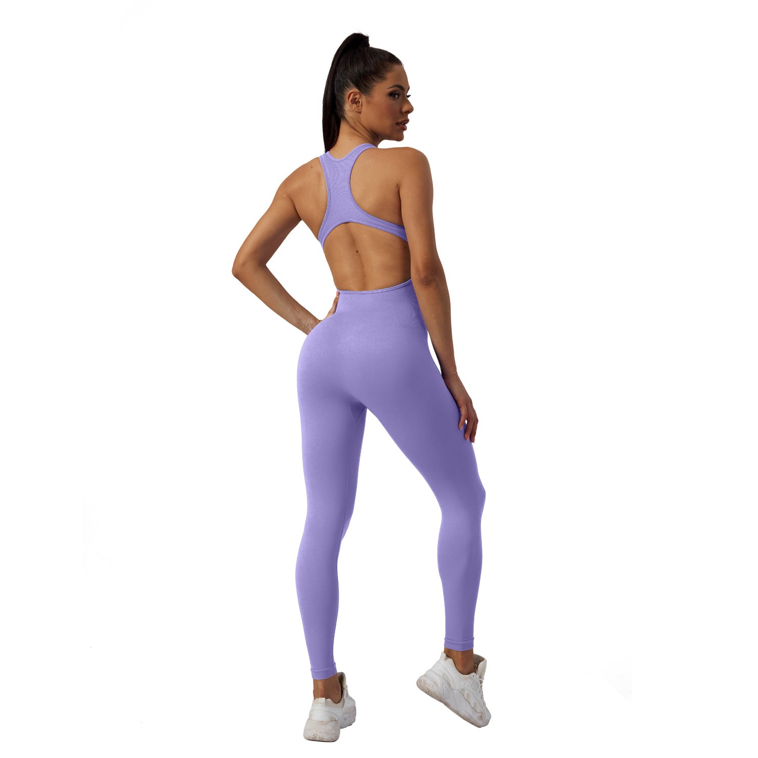 Seamless one-piece Yoga clothing Pants 7 colors