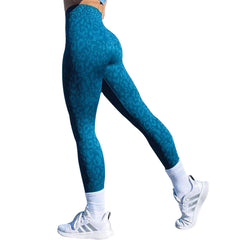 Camo zebra leopard print fitness pants knit seamless yoga pants new explosion 8 colors