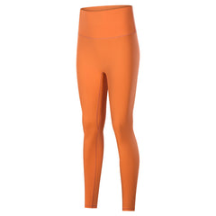 Printed pants nude leggings sports high waist hip lift fitness pants 22 colors