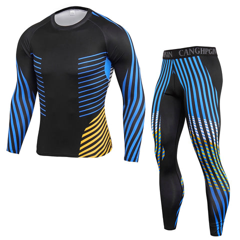Men's fitness suit Sports suit Two pieces basketball suit 9colors