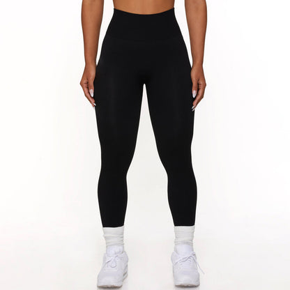 Seamless knit bra high waist and hip lift pants exercise fitness suit 3 colors