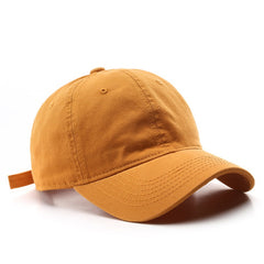 Autumn and winter washing retro big head circumference outdoor sun protection visor cap16 colors