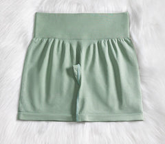 Camo Yoga shorts stretch fast dry breathable waist lift hips 14 colors