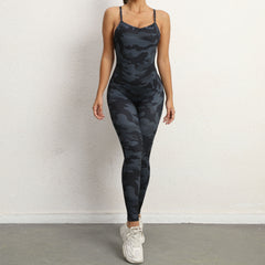 Sexy hip one-piece yoga pants backless cross solid 17 colors