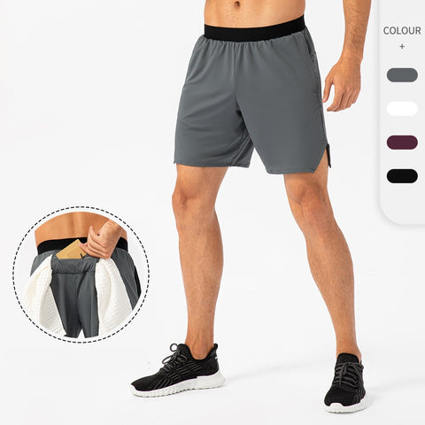 Quick dry Stretch Shorts Loose Casual Fitness Nickels 4 color 21417