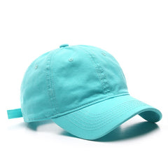Autumn and winter washing retro big head circumference outdoor sun protection visor cap16 colors
