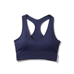 Yoga suit set High waist thread seamless bra top fitness suit 7 colors