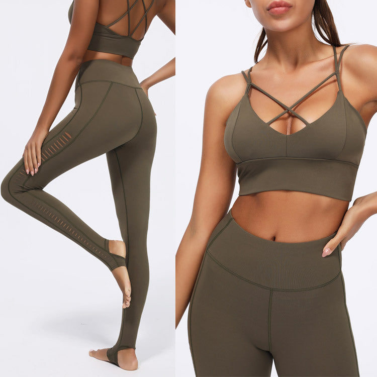 Sports strap  bra shock-proof buttock gym leggings  pants for ladies the tik tok leggings  ladies  5 colors!we love this one hot sall