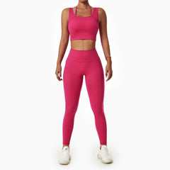 Running fast dry gym fitness suit set 4 colors