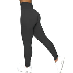 Women's seamless breathable sports underwear high-waist-hip fitness pants in 5 colors