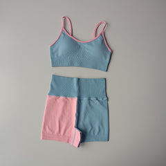 Hot yoga suit set 2 pieces 6 colors