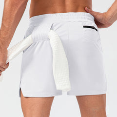 Men's camo Fast Drying Breathable fitness pants with towel button 5 color D13004