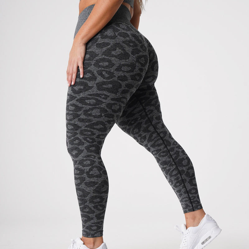 Camo leopard Yoga Pants female Stretch Fast dry breathable 5 colors