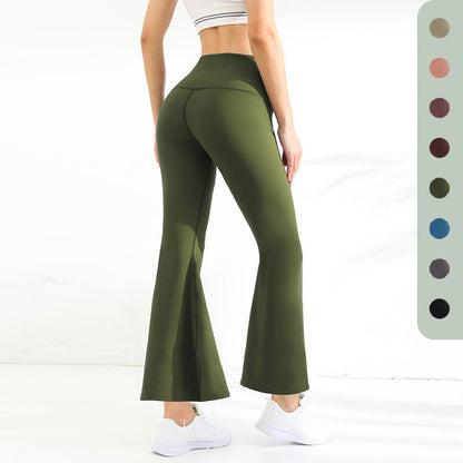 New Styles cropped yoga pants bootcut yoga pants  yoga trousers in 8 colors