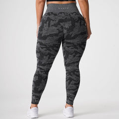 Camo Yoga Pants Female Stretch Fast Drying Breathable Yoga Pants 18 colors