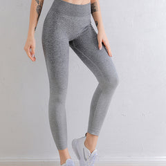 Taper tight height play yoga pants high waist hips slimming fitness pants 7colors