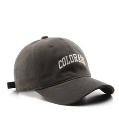 Fashion Pop Retro alphabet Embroidery Duck Cap Sun Shade baseball cap 9 colors