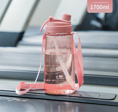 Large capacity sports drinking cup portable drinking straw can pour hot water MOQ 20