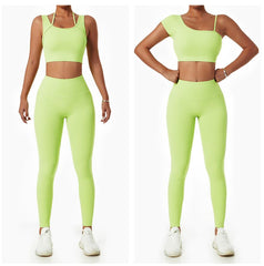 Running fast dry gym fitness suit set 4 colors
